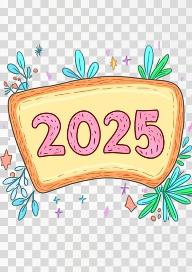 "2025" Text isolated on white background   1813149120
