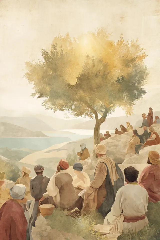 Divine Gathering at Mount of Beatitudes