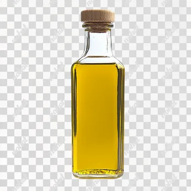 icon for category with olive oil, real image, white background