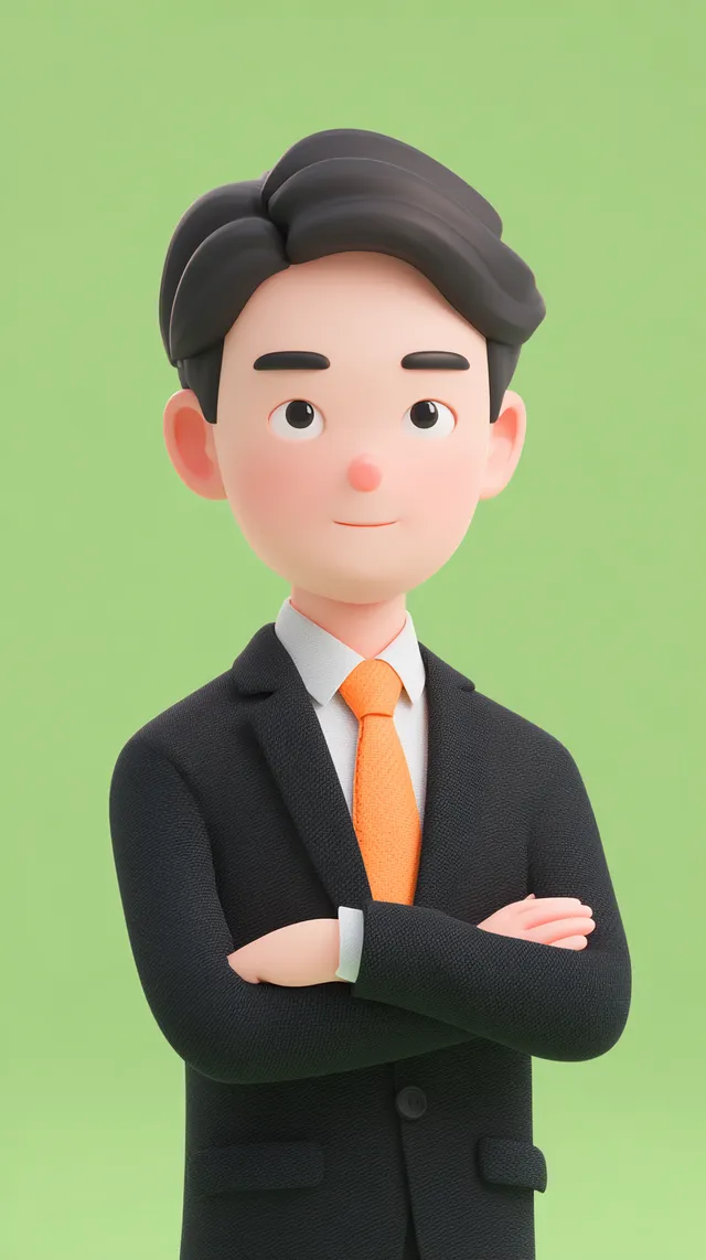 Energetic Male Asian Online Sourcing Officer