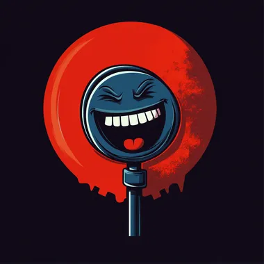 hilarious logo for youtube channel called hilarious channel