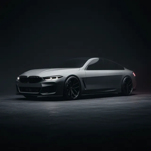 Futuristic Custom BMW 420d F36 Gran Coupe M Sport Design