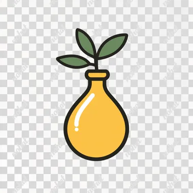 icon for category with olive oil, real image, white background