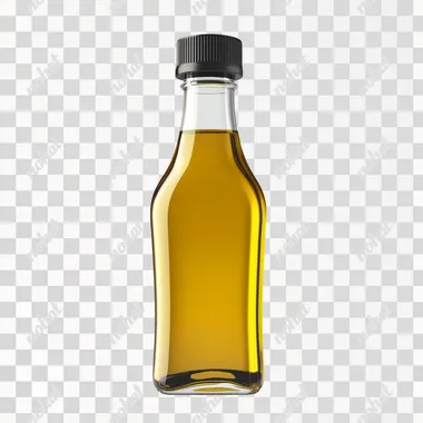 icon for category with olive oil, real image, white background