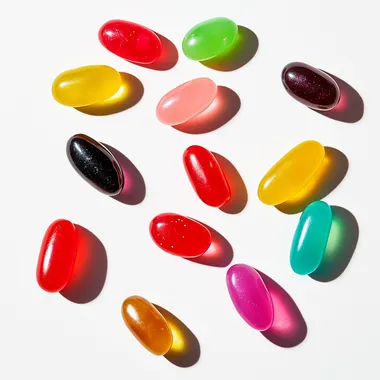 vibrant world of colorful jelly beans a guide to flavors and fun treats for all occasions isolatd on white background