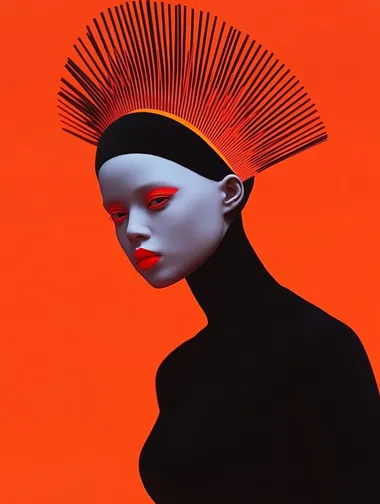 high fashion studio portait    rofile ndowogm