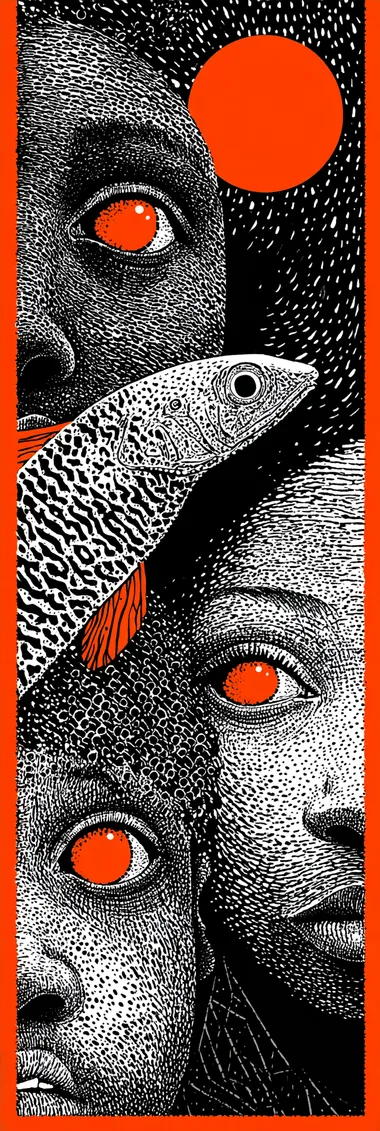 Zwei Mwen, die sich anschauen, Illustration  rofile fqd42vu