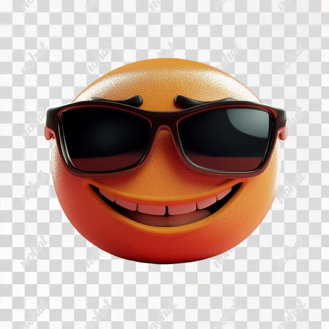 Cool Confidence: The Smirking Sunglasses Emoji