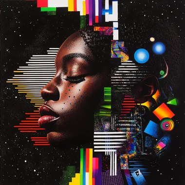 Twilight Zone Revisited Afrocentrically polychromatic  --s 750  mlxkhr3