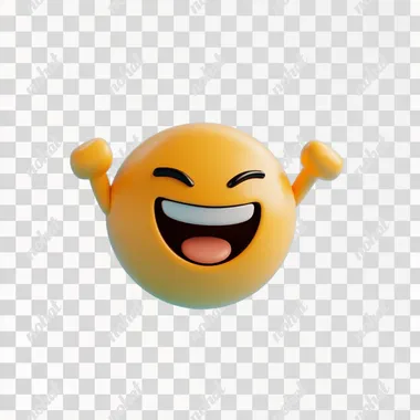 smiley face emoji flipping off