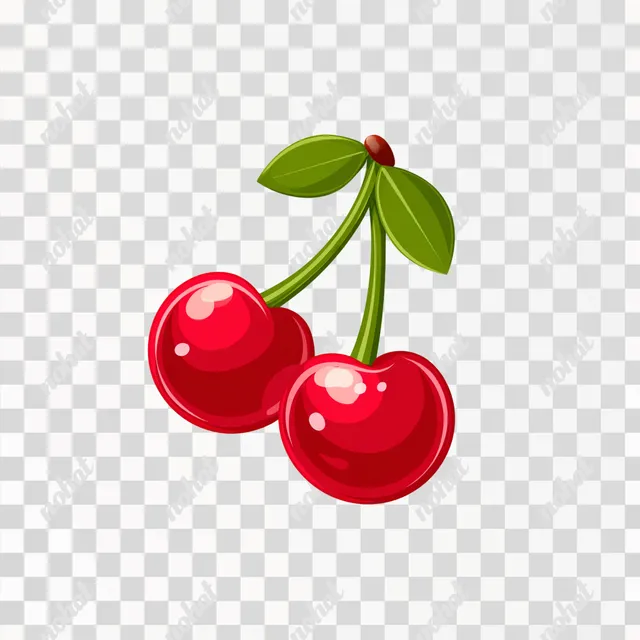 PNG Minimalistic Slot Machine Cherries Icon