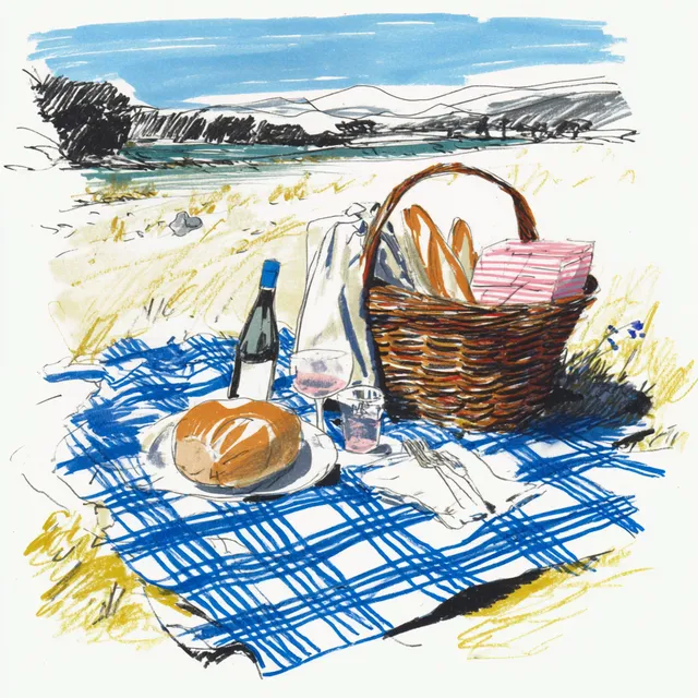 Charming Picnic in the French Countryside