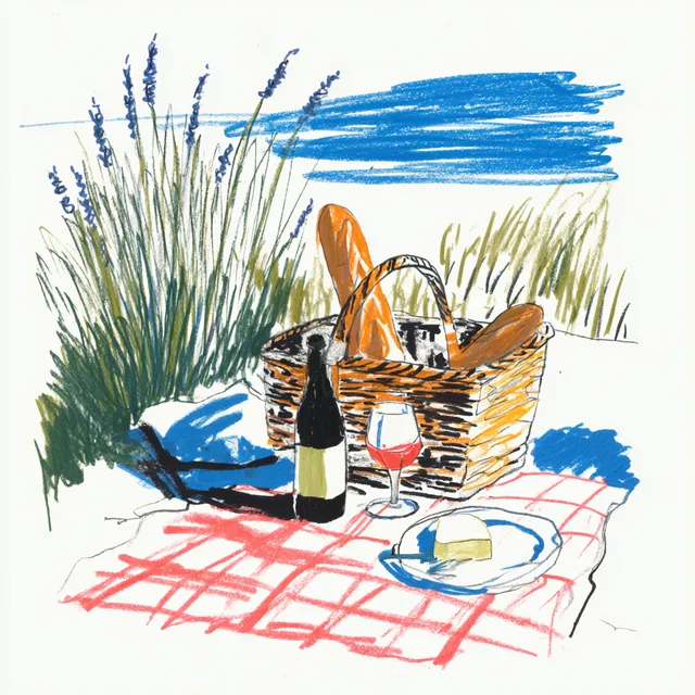 Charming Picnic in the French Countryside