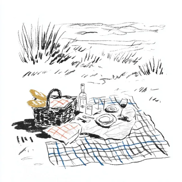 Charming Picnic in the French Countryside