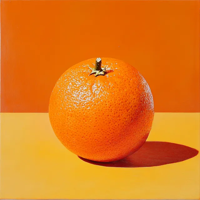 Vibrant Harmony: An Exploration of Orange on Orange