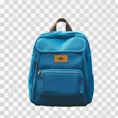 A blue student backpack --s 250