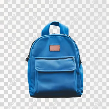 A blue student backpack --s 250