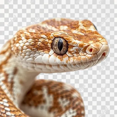 snake, white background