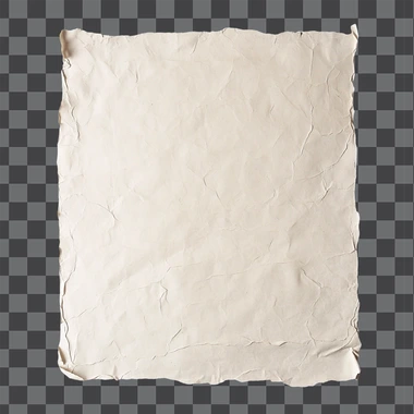 overhead view, blank japanese flat rice paper, sumi-e paper