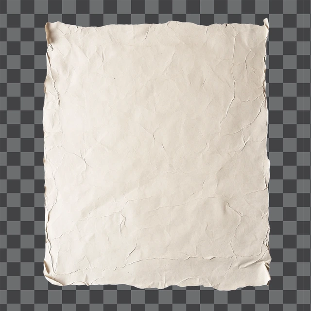 overhead view, blank japanese flat rice paper, sumi-e paper