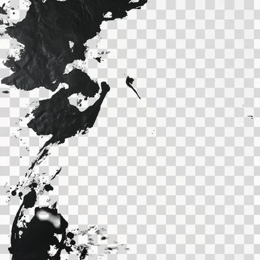 overhead view, blank japanese flat rice paper, sumi-e paper