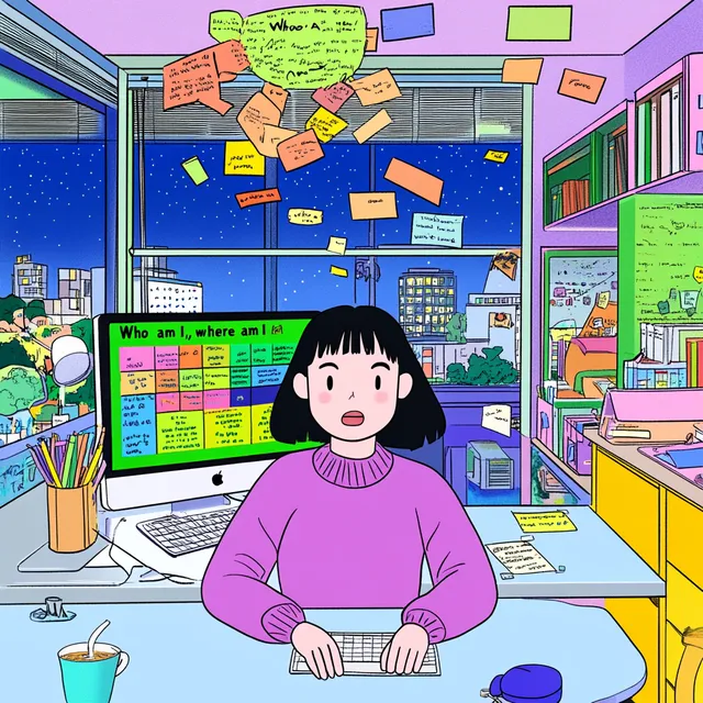 Chaos in the Office: A Protagonist's Tetris of Madness