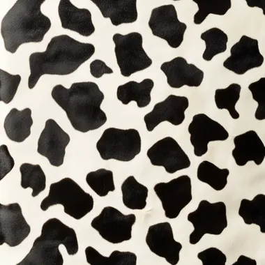 Cow skin shape pattern, without shadow