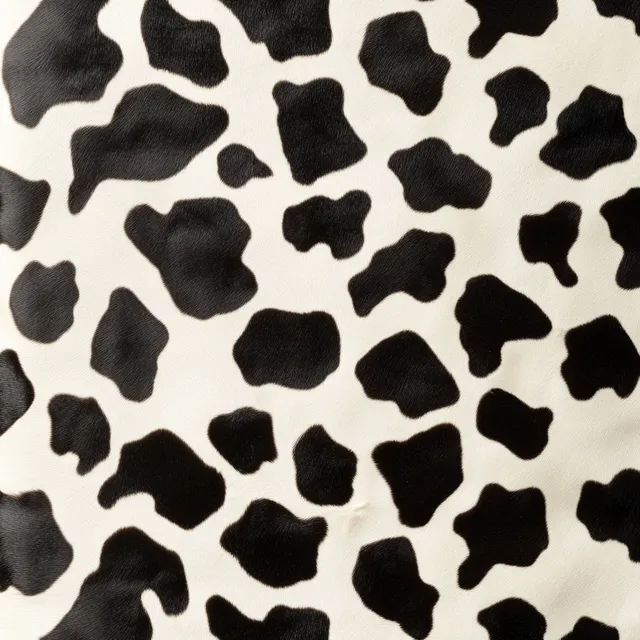 Abstract Cowhide Pattern Design Without Shadows