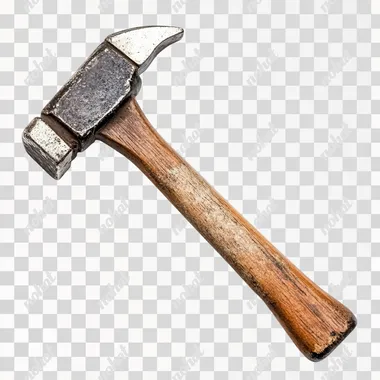 hammer on white backgroud