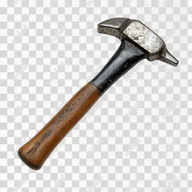 hammer on white backgroud