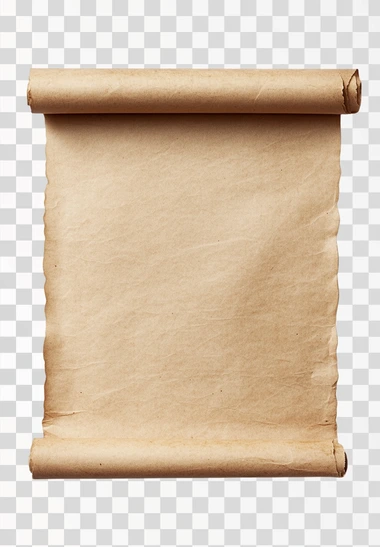 A piece of vintage kraft paper, top view