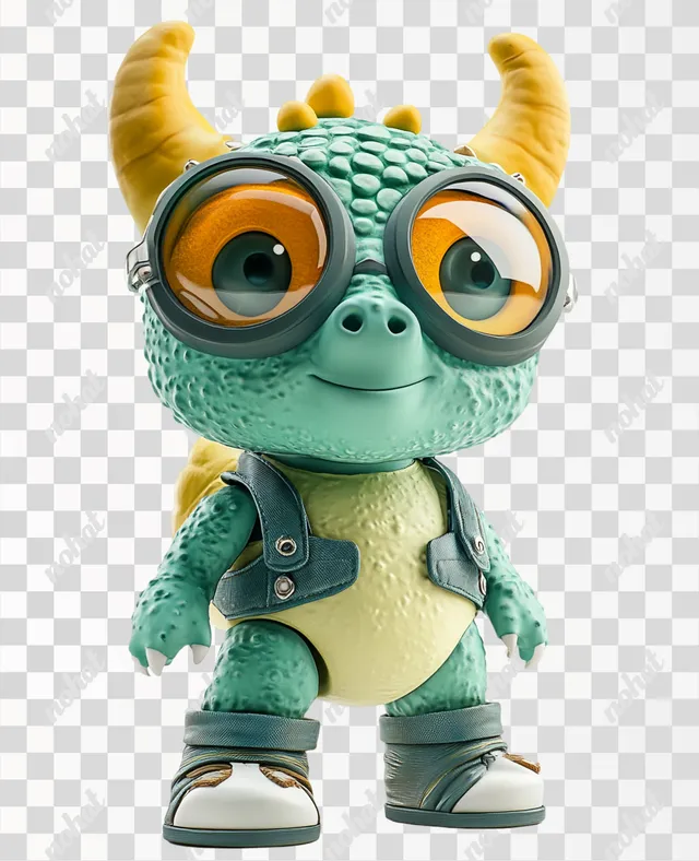 Charming Triceratops: Designer Blind Box Dolls in Stunning Detail