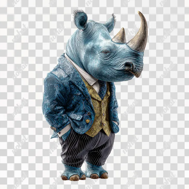 PNG Blue Rhino Dressed for a Wedding