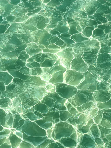 top view, water ripples with light green background, smooth, clear, ultra-high detail 8K rendering