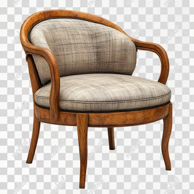 realistic picture of a chair, white background, 4K --s 750