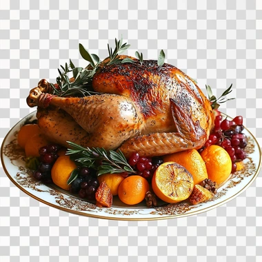 create a friendsgiving 2024 image with a transparent background