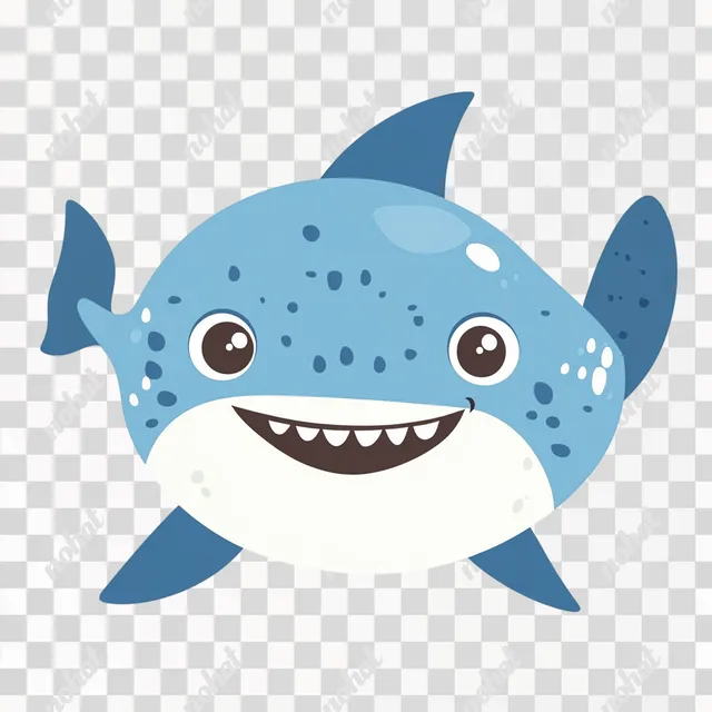 Happy Fish: A Child-Friendly Vector Illustration