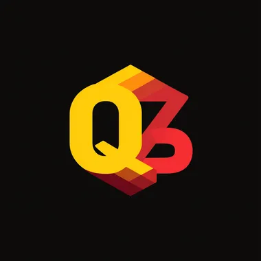 logo for YouTube channel on the theme of quiz test --raw