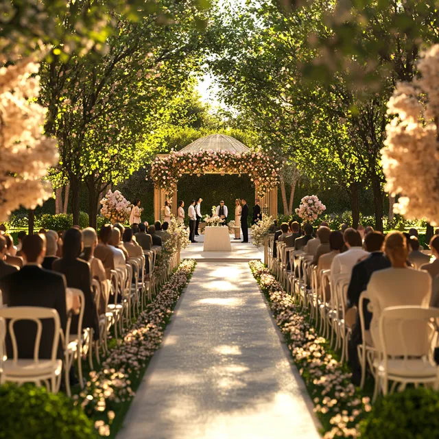 Enchanting Garden Wedding: A Serene Outdoor Celebration