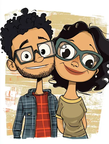 cartoon Me and Bobby McGee    lee3554