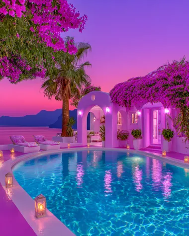 Santorini sunset villa with infinity pool rofile rmyvwsj   --s 750