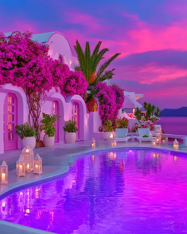 Santorini sunset villa with infinity pool rofile rmyvwsj   --s 750