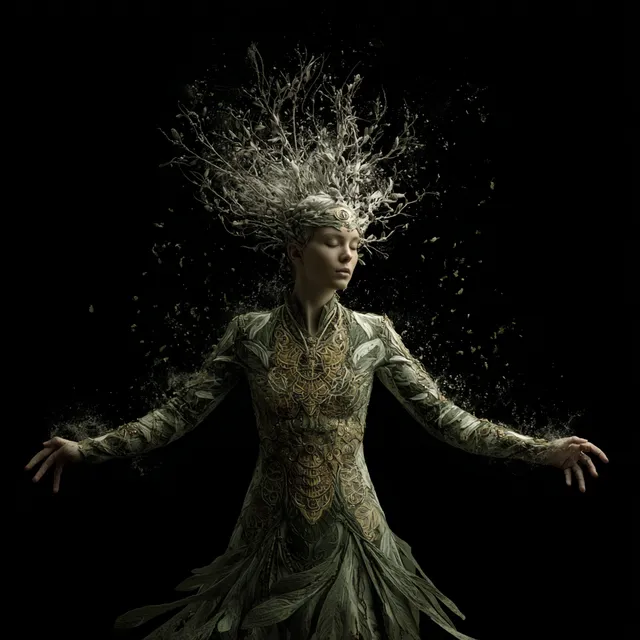 Mystical Dance Macabre: A Cosmic Fusion