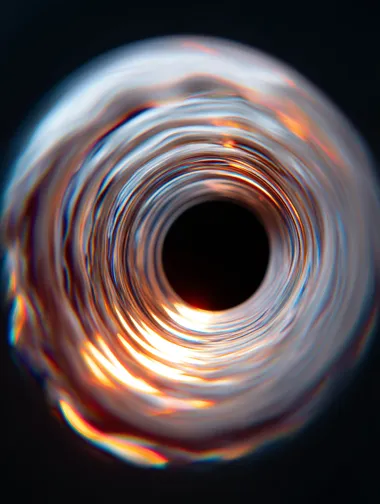 of the appearance of the light beam creating a vortex  rofile d884l3m