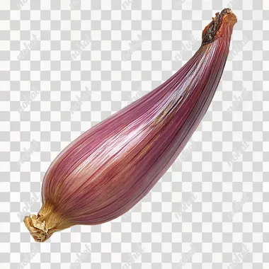 banana-shaped shallot on white background studio photograph, no shadow, photorealistic, cinematic composition, cinematic high detail, ultra realistic, cinematic lighting, shot on 50mm lens, ultra wide angle, depth of field, hyper detailed, beautiful color