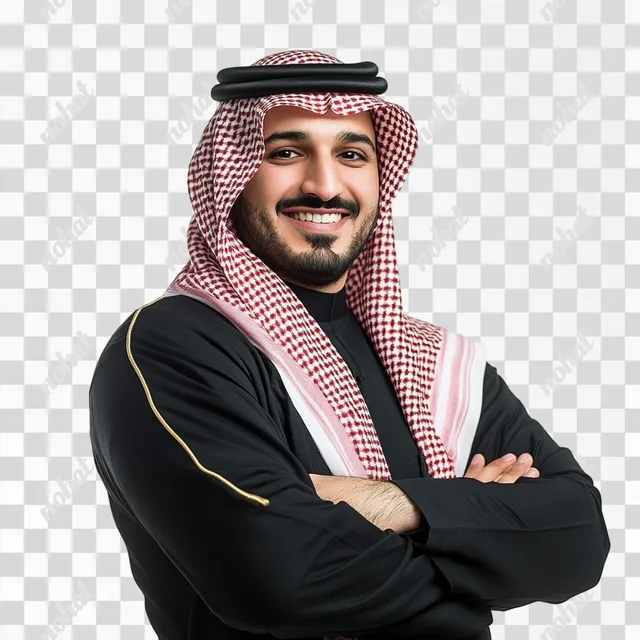 Portrait of a Successful Saudi Businessman