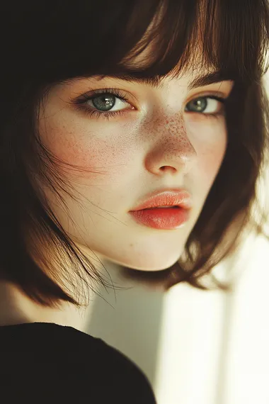 photograph by Todd Hido. Portrait. Window light. Engraved purpleheart wood.  --s 750  2yj8mvp