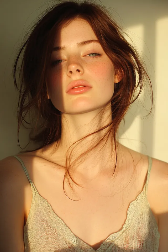 Portrait in Window Light: A Todd Hido Photograph