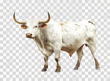 bull_white_background_--ar_32