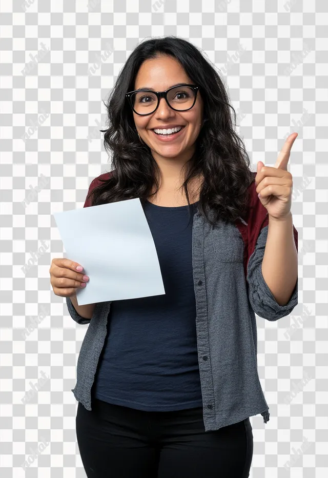 Joyful Latina Model Showcasing Style and Confidence